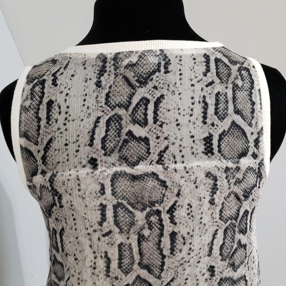 Generation Love Snakeskin Top Python Reptile Shee… - image 7